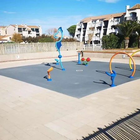 T2 Avec Terrasse Et Piscine à Port Barcarès - Fr-1-195-13 * Le Barcarès