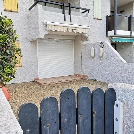 T2 Avec Terrasse Et Piscine A Port Barcares - Fr-1-195-13 * 르발카레스