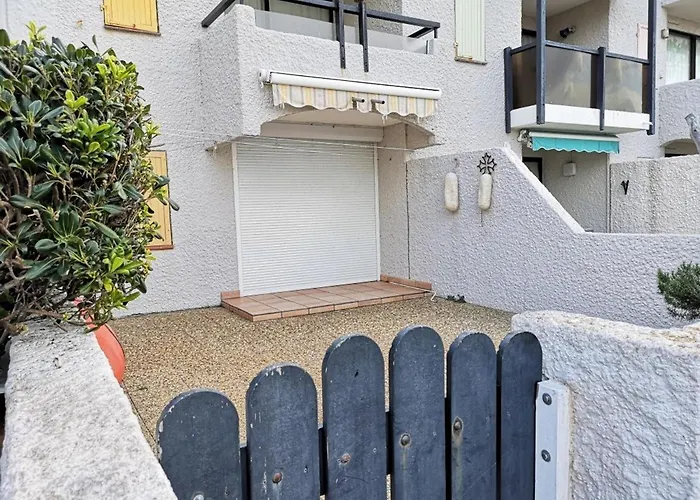 T2 Avec Terrasse Et Piscine A Port Barcares - Fr-1-195-13 * Le Barcarès