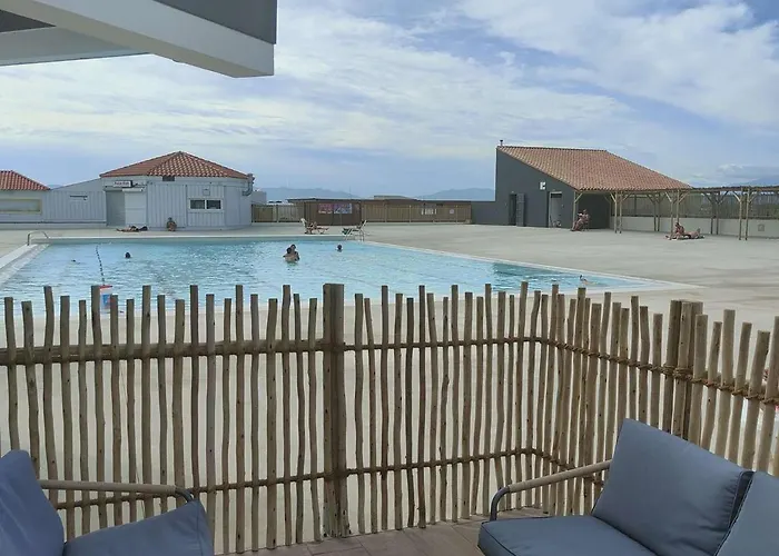 Lejlighed T2 Avec Terrasse Et Piscine A Port Barcares - Fr-1-195-13