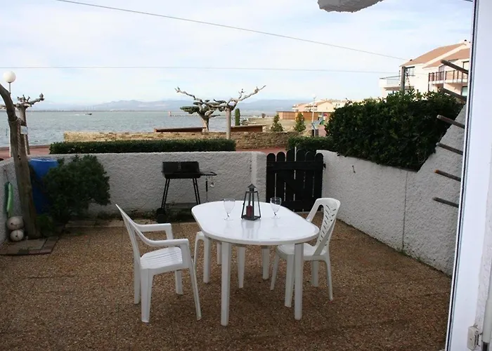 T2 Avec Terrasse Et Piscine A Port Barcares - Fr-1-195-13 Lejlighed